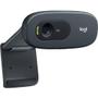 Imagem de Webcam HD Logitech C270 720p Microfone USB Plug And Play Preto