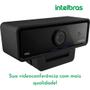 Imagem de Webcam Intelbras Web Can Com 2 Microfone Pc Usb Gamer Camera