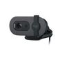 Imagem de Webcam Logitech Brio 100 Full HD 30 FPS, Microfone, USB-C, Correção Automática, Grafite - 960-001586