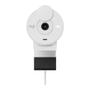 Imagem de Webcam Logitech Brio 300 Full HD, 1080p, 30 FPS, USB-C, Microfone Integrado, Branco - 960-001440
