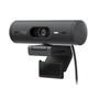 Imagem de Webcam logitech brio 500 full hd grafite c/ microfone full hd 1080p