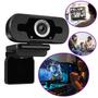 Imagem de Webcam  Para Computador Full HD 360 Usb Com microfone Profissional 1080p