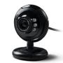 Imagem de Webcam Plugeplay 16mp Nightvision Mic Usb Preto  Multilaser