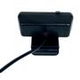 Imagem de Webcam Rise Mode Vision Double Mic, 1080P, 30 FPS, 2x Microfone Digital, USB, Preto - RM-WECM-1080D-B