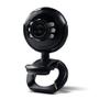 Imagem de Webcam Standard 480p 30Fps Led Noturno c/ Botão Snapshot Microfone Conexão Usb Preto - WC045