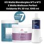 Imagem de Wella Blondorplex Nº1 + Nº 2 + OX 9% 30 Vol. 1 L (3 itens)