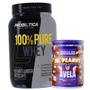 Imagem de Whey 100% 900g probiotica+pasta de amendoim 250g sort