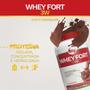 Imagem de Whey Fort 3W - Proteína Isolada, Concentrada e Hidrolisada 900g  Vitafor