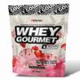 Imagem de Whey Gourmet  Milkshake MORANGO FN Forbis 907G 1 POTE e 1 REFIL 1 de cada sabor, o melhor Whey Gourmet  ganho muscular