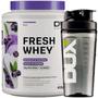 Imagem de Whey Protein 3W Fresh Whey 450G + Coqueteleira Sabor Açaí