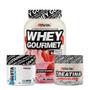 Imagem de Whey Protein Gourmet Pote 907g + Creatina 300g + Glutamina 150g -FN Forbis