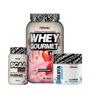 Imagem de Whey Protein Gourmet Pote 907g + Glutamina 150g + Bcaa 100 Caps - Fn Forbis
