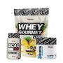 Imagem de Whey Protein Gourmet Refil 907g + Glutamina 150g + Bcaa 100 Caps - Fn Forbis