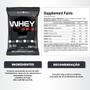 Imagem de Whey Protein Turbo 907g + Bcaa 2400mg 100 Caps Black Skull