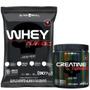 Imagem de Whey Protein Turbo 907g + Creatina 300g Turbo Black Skull