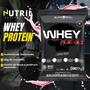 Imagem de Whey Protein TURBO Concentrado + Termogênico Thermo Flame 120 Tabletes + Coqueteleira - Kit Black Skull Cafeína - Ganho de muscular - Shakeira