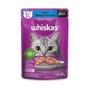 Imagem de Whiskas Sache Gatos Adultos Jelly Sabor Peixe 85g Ração Úmida