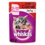 Imagem de Whiskas Sachê Jelly Para Gatos Filhotes de 2 a 12 Meses Sabor Carne 85g