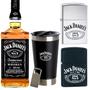 Imagem de Whisky Jack Daniels 1Litro com 2 Isqueiros tipo Zippo + Copo Térmico Ed Limitada