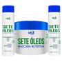 Imagem de Widi Care Nutritivo Sete Oleos Kit  Shampoo + Condicionador + Máscara