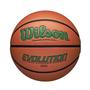 Imagem de WILSON Evolution Jogo Indoor Basquetebol, Verde, Tamanho 6 - 28.5"