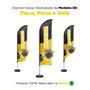 Imagem de Wind Banner 3D Kit Completo Academia Dupla Face Modelos