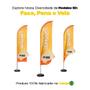 Imagem de Wind Banner 3D Kit Completo Despachante Dupla Face Modelos