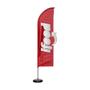 Imagem de Wind Banner 3D Kit Completo Ifood Dupla Face Vários Modelos