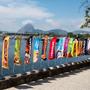 Imagem de Wind Banner Dupla Face 3mt Completo Churrasco Kit C/ 2unds