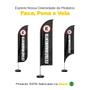 Imagem de Wind Banner Grande Kit Completo Dupla Face Vários Modelos