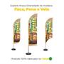 Imagem de Wind Banner Kit Completo Horti Fruti Dupla Face