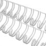 Imagem de Wire-o Arame para Encadernação Yukari Crafts  3/4" Branco com 4 Unidades - 186037