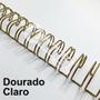 Imagem de Wire-o Espiral 3/4 Dourado Claro 2:1 23 anéis - 2 unidades