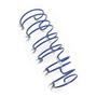 Imagem de Wire-o Garra Duplo Anel 1/2" para 100 fls A4 3x1 Azul 100 und