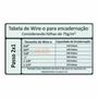 Imagem de Wire-o para Encadernação 2x1 A4 Branco 3/4 para 140fls 25un