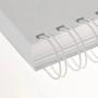 Imagem de Wire-o para Encadernação 2x1 A4 Branco 3/4 para 140fls 25un