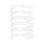 Imagem de Wire-o para Encadernadora Mimo Binding - Branco - 1 in - 18 Unids