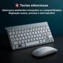 Imagem de Wireless Teclado Mouse Kit iPad Android Phone Smartv Nf Compacto