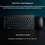 Imagem de Wireless Teclado Mouse Kit iPad Android Phone Smartv Nf Compacto