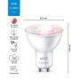 Imagem de WiZ Lâmpada Inteligente RGBw WiFi e Bluetooth Spot GU10 127V
