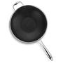 Imagem de Wok Antiaderente HexClad 30cm com Alça Stay-Cool