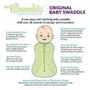 Imagem de Woombie Original Nursery Swaddling Blanket - para bebês (Heathered Pink, 14-19 libras), 3-6 meses
