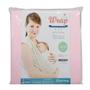 Imagem de Wrap Sling Carregador Passeio De Bebe Malha Respirável Liso Rosa