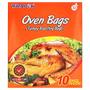 Imagem de WRAPOK Forno Cooking Bags Large Size Turquia assando saco de cozimento para carnes presunto costelas aves frutos do mar, 21,6 x 23,6 polegadas - 10 sacos total (pacote de 1)