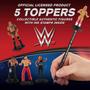 Imagem de WWE Pencil Toppers 5pk Nakamura Mysterio Rock Becky Lynch