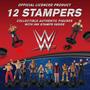 Imagem de WWE Stampers 12pk Deluxe Box Cake Toppers Craft Toy Figuras