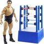 Imagem de WWE Wrestlemania Momentos Andre The Giant 6 inch Action Figure Ring Cart com Rolling WheelsCollectible Gift Fans Ages 6 Year Old and Up