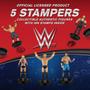 Imagem de WWE Wrestler Stampers 5pk John Cena Undertaker Bryan Bliss