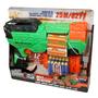 Imagem de X-Target Automático Belt Blaster com 12 Dardos Verde Alcance de 25m com Cinturão de Dardos Multikids - BR2028