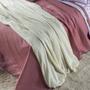 Imagem de Xale Peseira Avulso em Sherpa Afrodite Palha 2,40m x 90cm - Lã de Carneiro - Cama Quarto Luxo